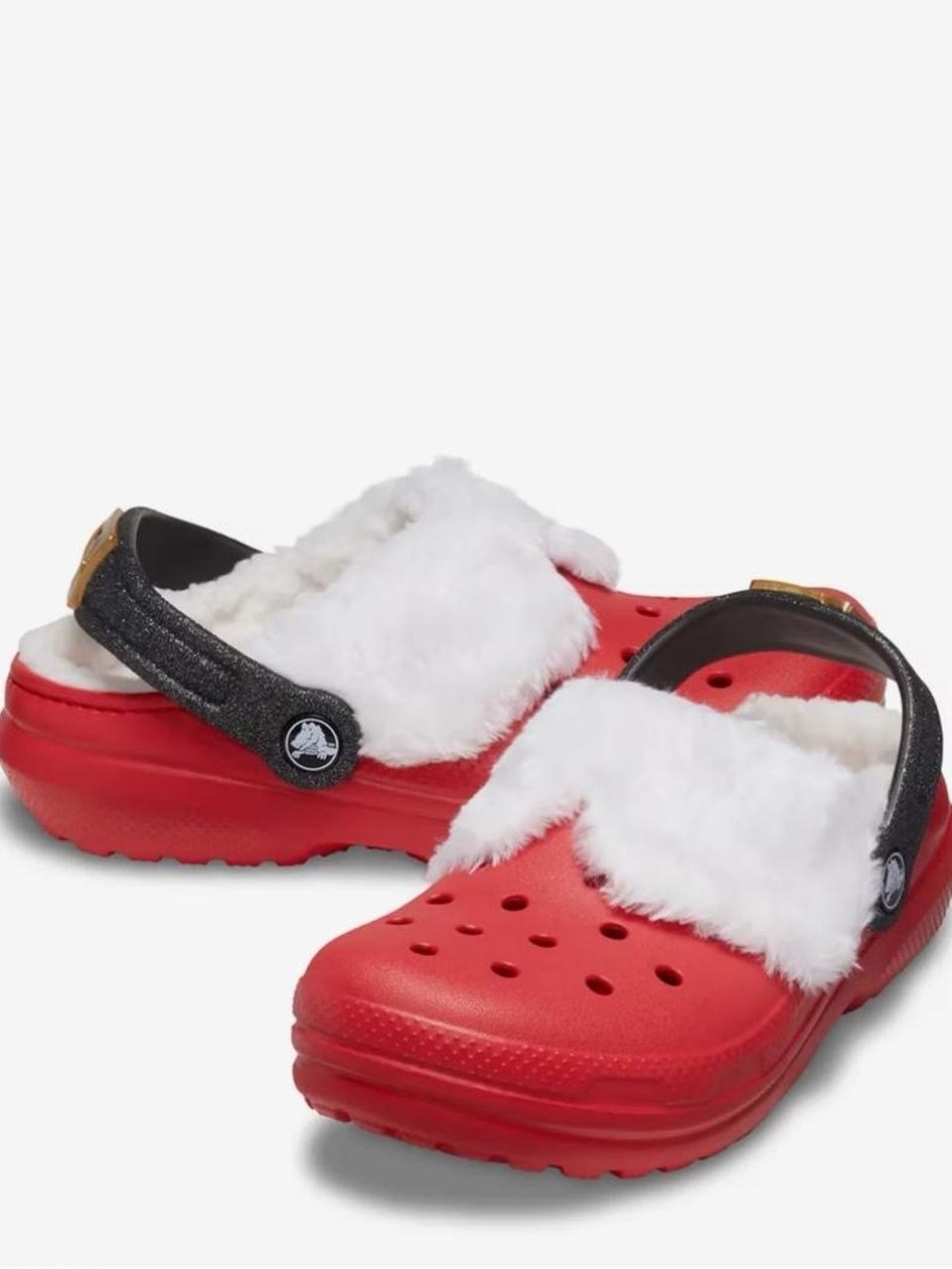 Crocs Kids Classic Santa Clogs Size J3